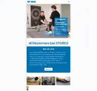 Kleine Seitenvorschau von sporeg.de