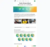 Kleine Seitenvorschau von publicclimateschool.de