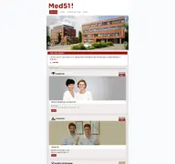 Kleine Seitenvorschau von med51.de