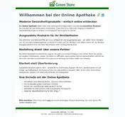 Kleine Seitenvorschau von my-green-store.de