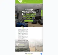Kleine Seitenvorschau von auto-seggewiss.de