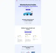 Kleine Seitenvorschau von autoglas-deutschland.de