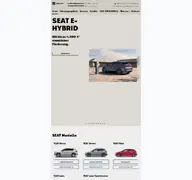 Kleine Seitenvorschau von autohaus-weiland.seat.de