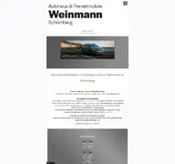 Kleine Seitenvorschau von autohaus-weinmann.de