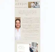 Kleine Seitenvorschau von zahnpoesie.de
