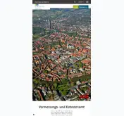 Kleine Seitenvorschau von geo.stadt-muenster.de