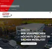 Kleine Seitenvorschau von autoservice-witt.de