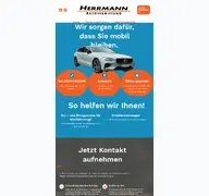 Kleine Seitenvorschau von autovermietung-herrmann.de