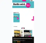 Kleine Seitenvorschau von cduberlin.de