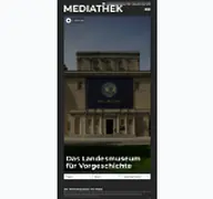 Kleine Seitenvorschau von mediathek.landesmuseum-vorgeschichte.de