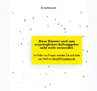 Kleine Seitenvorschau von lw-systems.net