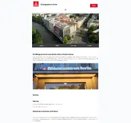 Kleine Seitenvorschau von igmetall-bildung-berlin.de
