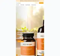 Kleine Seitenvorschau von medibiom.de