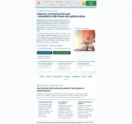 Kleine Seitenvorschau von ihc-deutschland.de