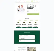 Kleine Seitenvorschau von medicalherbs.de