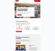 Kleine Seitenvorschau von wohnbau-loerrach.de