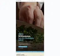 Kleine Seitenvorschau von ihummus.de