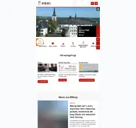 Kleine Seitenvorschau von bitburg.de
