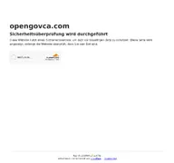 Kleine Seitenvorschau von opengovca.com