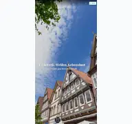Kleine Seitenvorschau von celle-tourismus.de