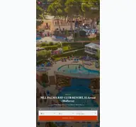 Kleine Seitenvorschau von palmabayclub.resorthotel.de