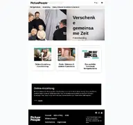 Kleine Seitenvorschau von gutschein.picturepeople.de