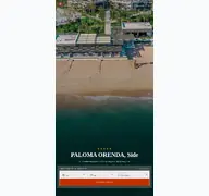Kleine Seitenvorschau von palomaorenda.resorthotel.de