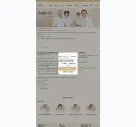 Seitenvorschau von medicm.de