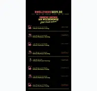 Kleine Seitenvorschau von burlesquezeit.de