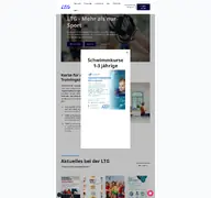 Kleine Seitenvorschau von ltg-sport.de