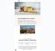 Kleine Seitenvorschau von lubeca-marzipan.de
