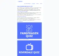 Kleine Seitenvorschau von quizco.de