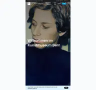 Kleine Seitenvorschau von kunstmuseumbern.ch