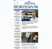 Kleine Seitenvorschau von wiwa-lokal.de