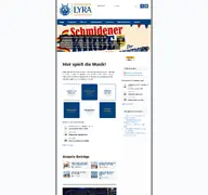 Kleine Seitenvorschau von lyra-schmiden.de