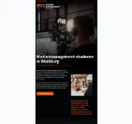 Kleine Seitenvorschau von medienmanagement-wuerzburg.de