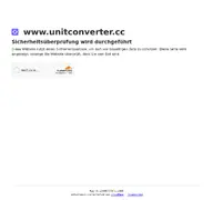 Kleine Seitenvorschau von unitconverter.cc
