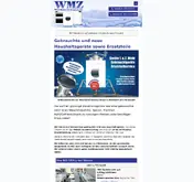 Kleine Seitenvorschau von wmz-horn.de