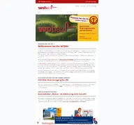 Kleine Seitenvorschau von wobau-bernau.de