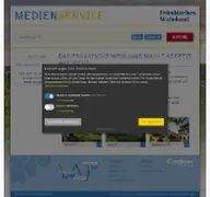 Kleine Seitenvorschau von medienservice.fraenkisches-weinland.de