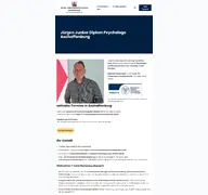 Kleine Seitenvorschau von psychologiepraxis.de