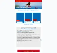 Kleine Seitenvorschau von melle.dlrg.de
