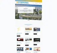 Kleine Seitenvorschau von netserving.de