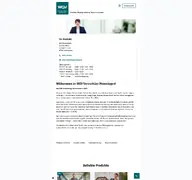 Kleine Seitenvorschau von memmingen.wgv.de