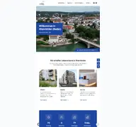 Kleine Seitenvorschau von wohnbau-rheinfelden.de
