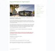 Kleine Seitenvorschau von psychotherapie-siegfriedplatz.de