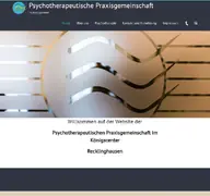 Kleine Seitenvorschau von pt-praxen.de