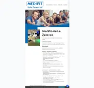Kleine Seitenvorschau von medifit-rehazentren.de