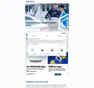 Kleine Seitenvorschau von prodinger.de
