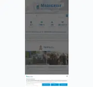 Kleine Seitenvorschau von medigreif-ug.de